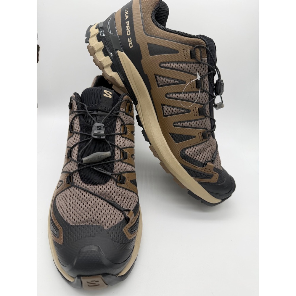 Salomon XA Pro 3D V9 Trail Shoes Mens 10.5 Brown New Without Box 478825